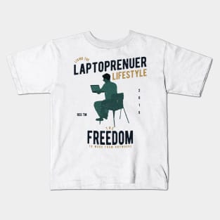 Laptoprenuer Kids T-Shirt